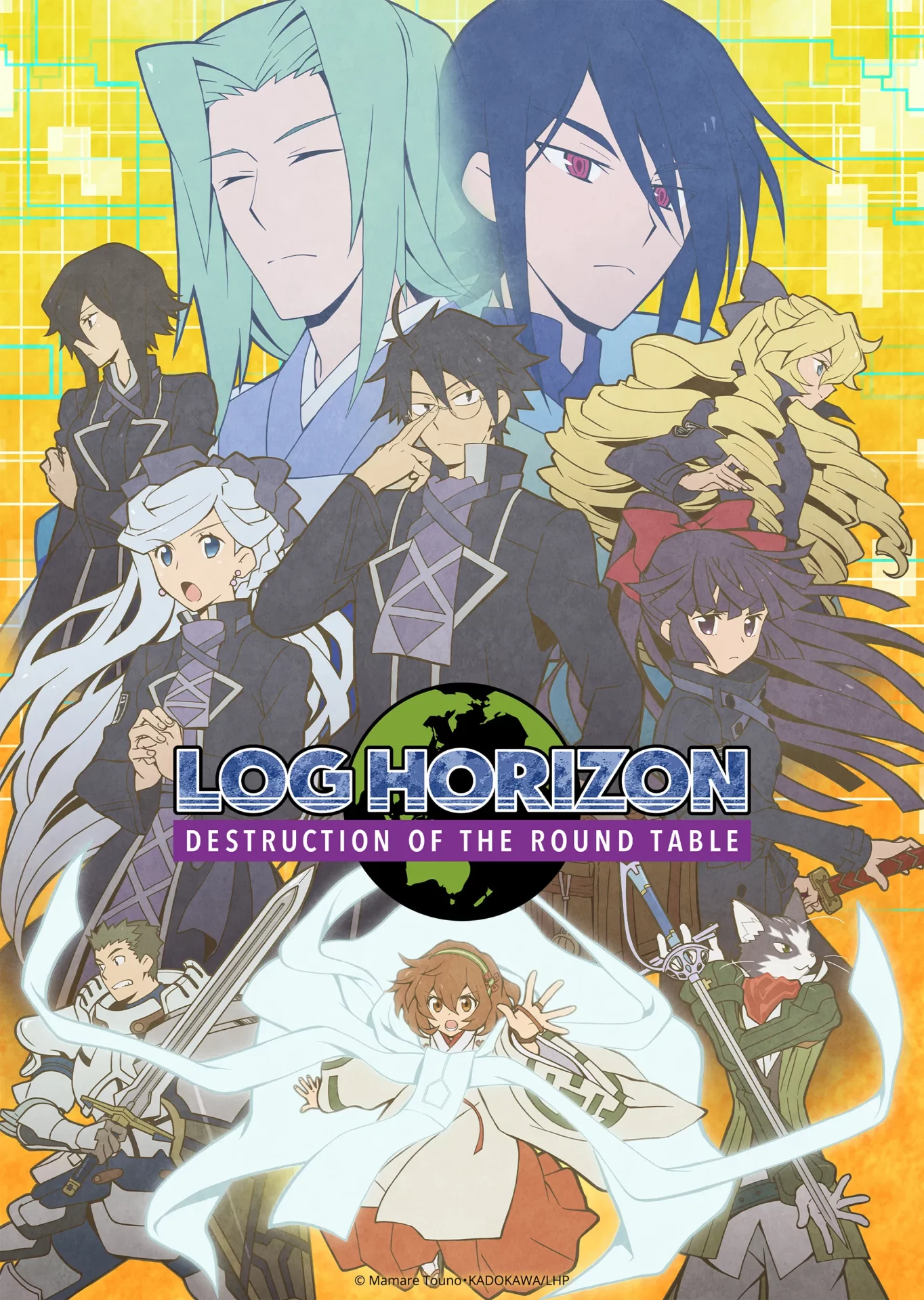 Log Horizon Entaku Houkai Season 3 (2021) รวมพลคนติดอยู่ในเกม ซีซั่น 3